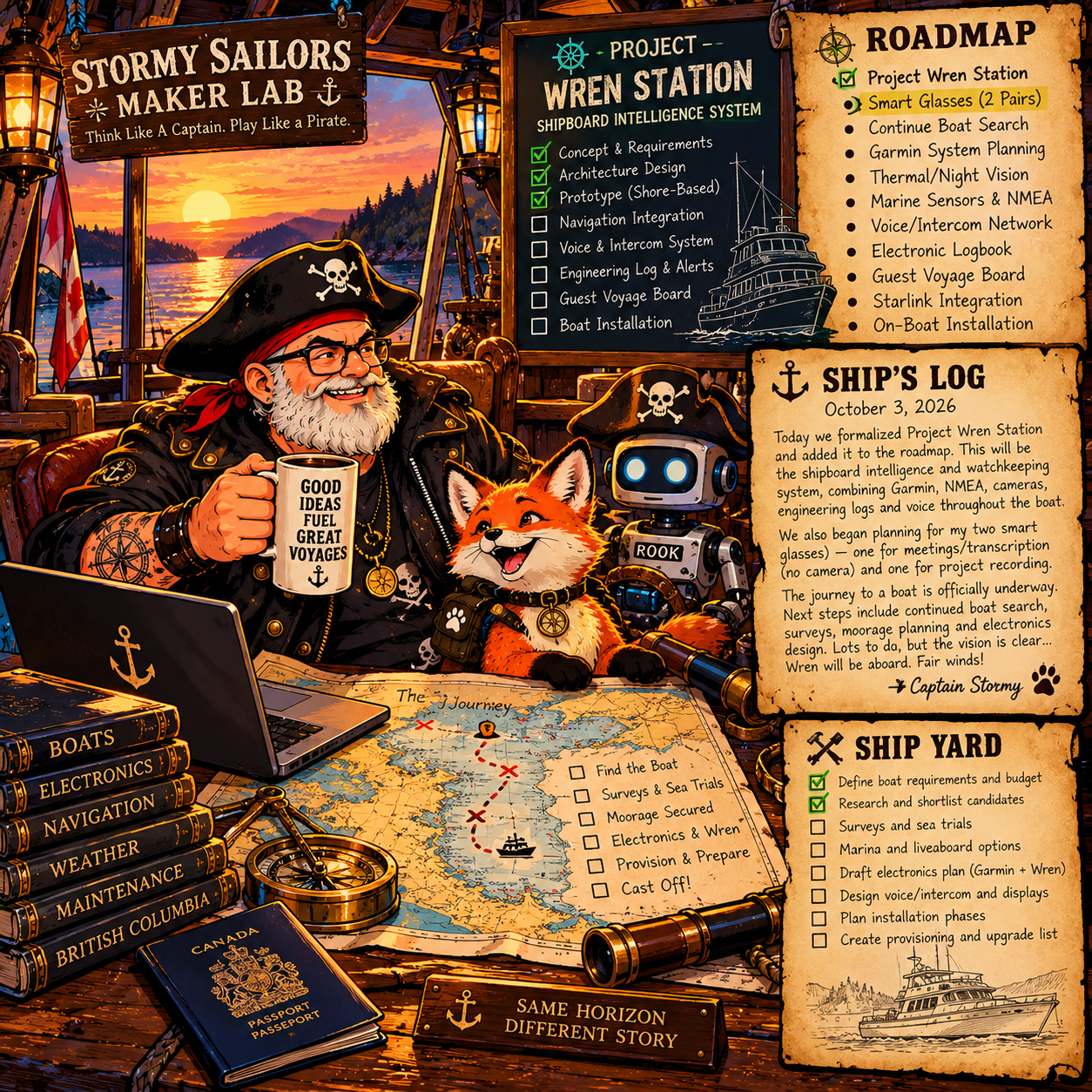 Stormy Sailors — Return to Sea: The Beginning